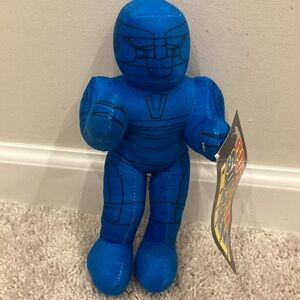 Rock em Sock em Blue Robot